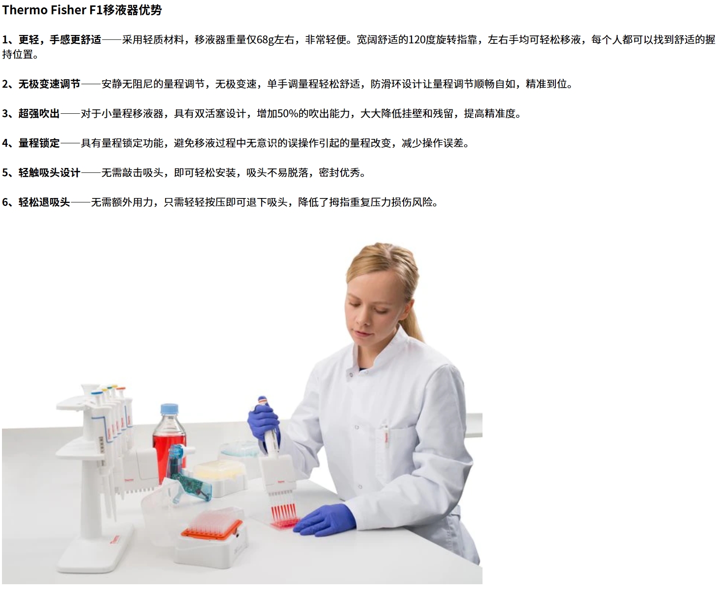 Finnpipette F1可变量程移液器,货号4641060N(pic2)